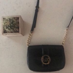 Michael Kors - Black and Gold Purse